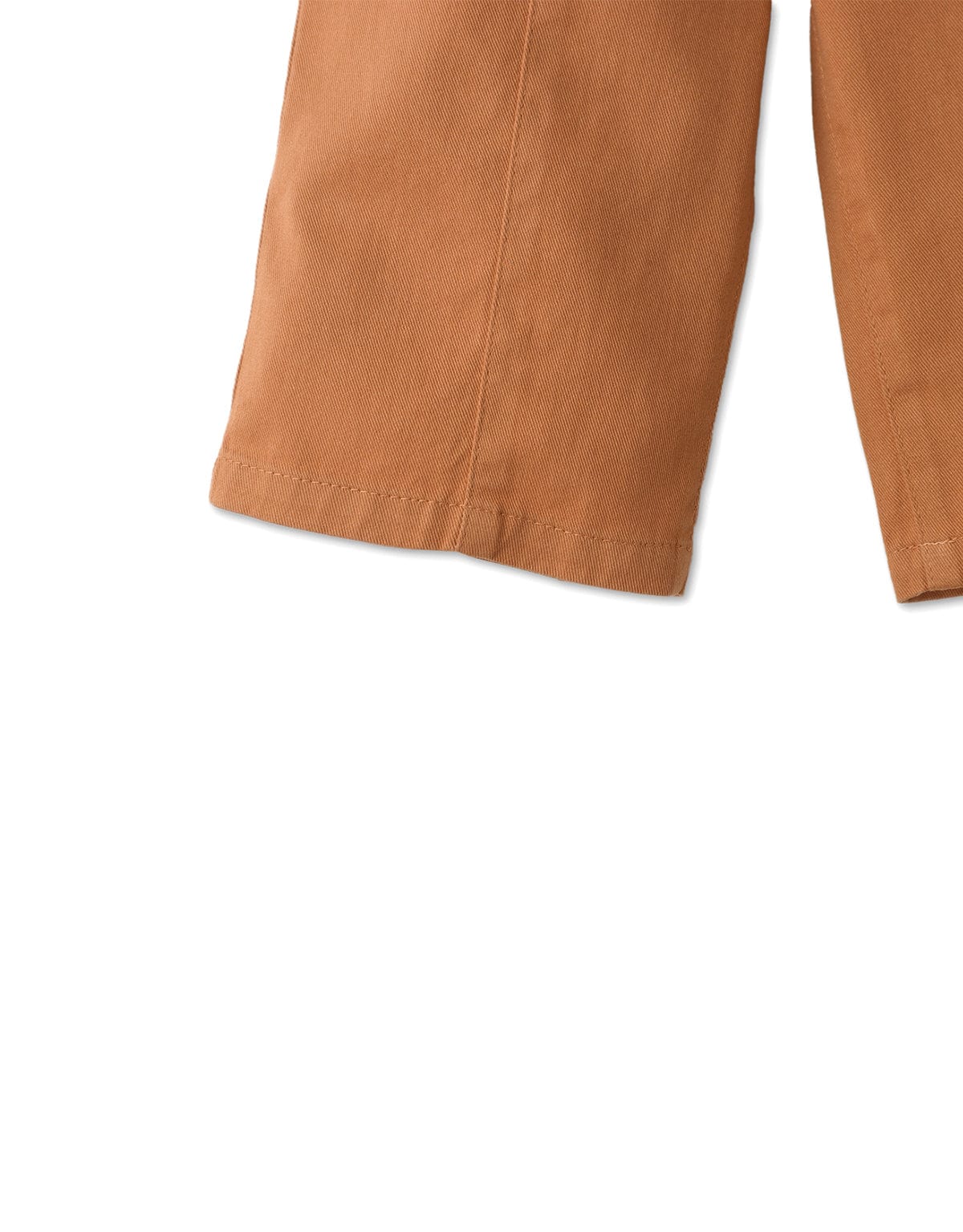 جينجرسنابس بنطلون بأزرار أمامية واسعة سادة بناتي رضع بني