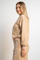 نتشي جاكيت بسحاب كم طويل نسائي