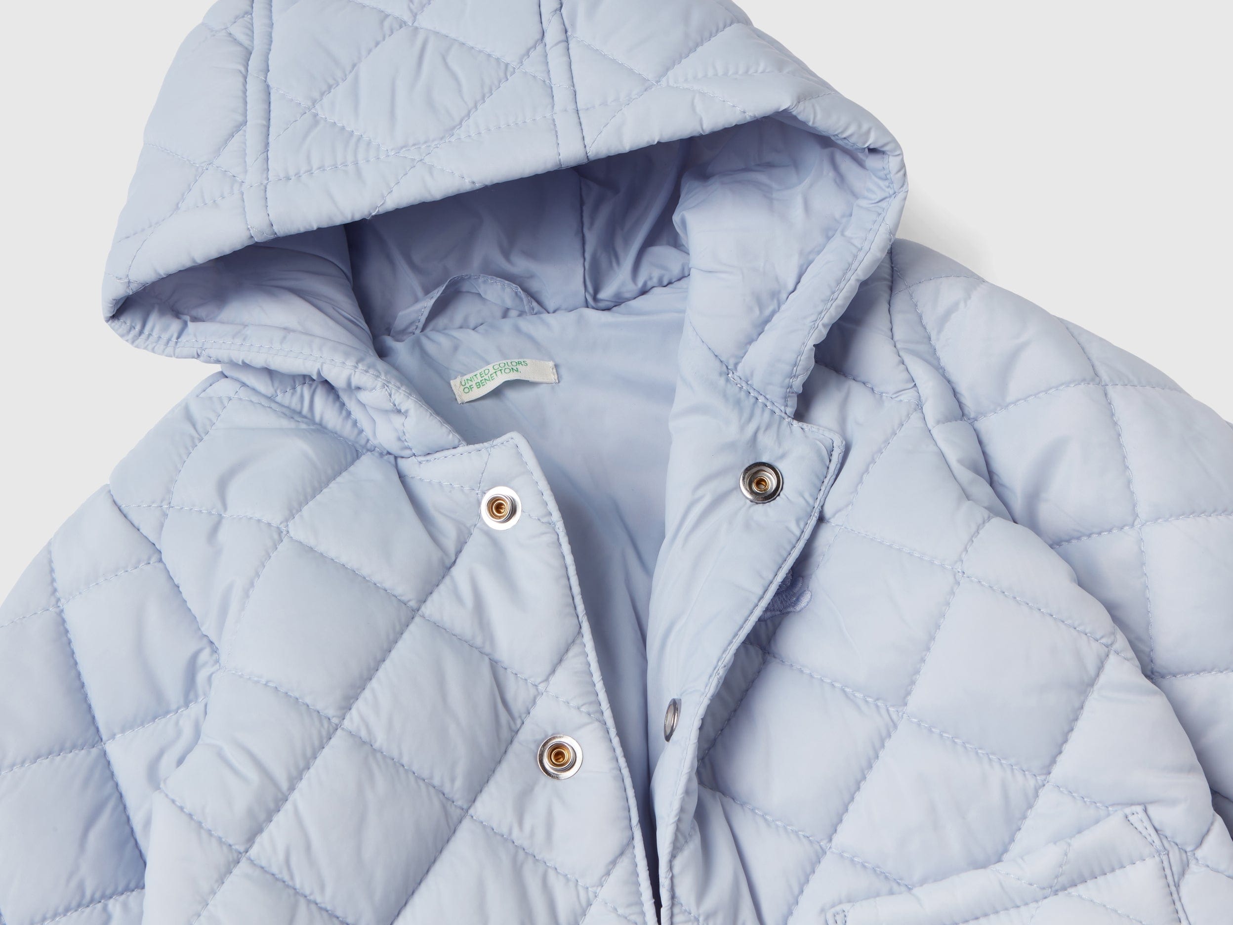 Shop Padded Jacket with Hood for Girls Kids' Outerwear Fashion