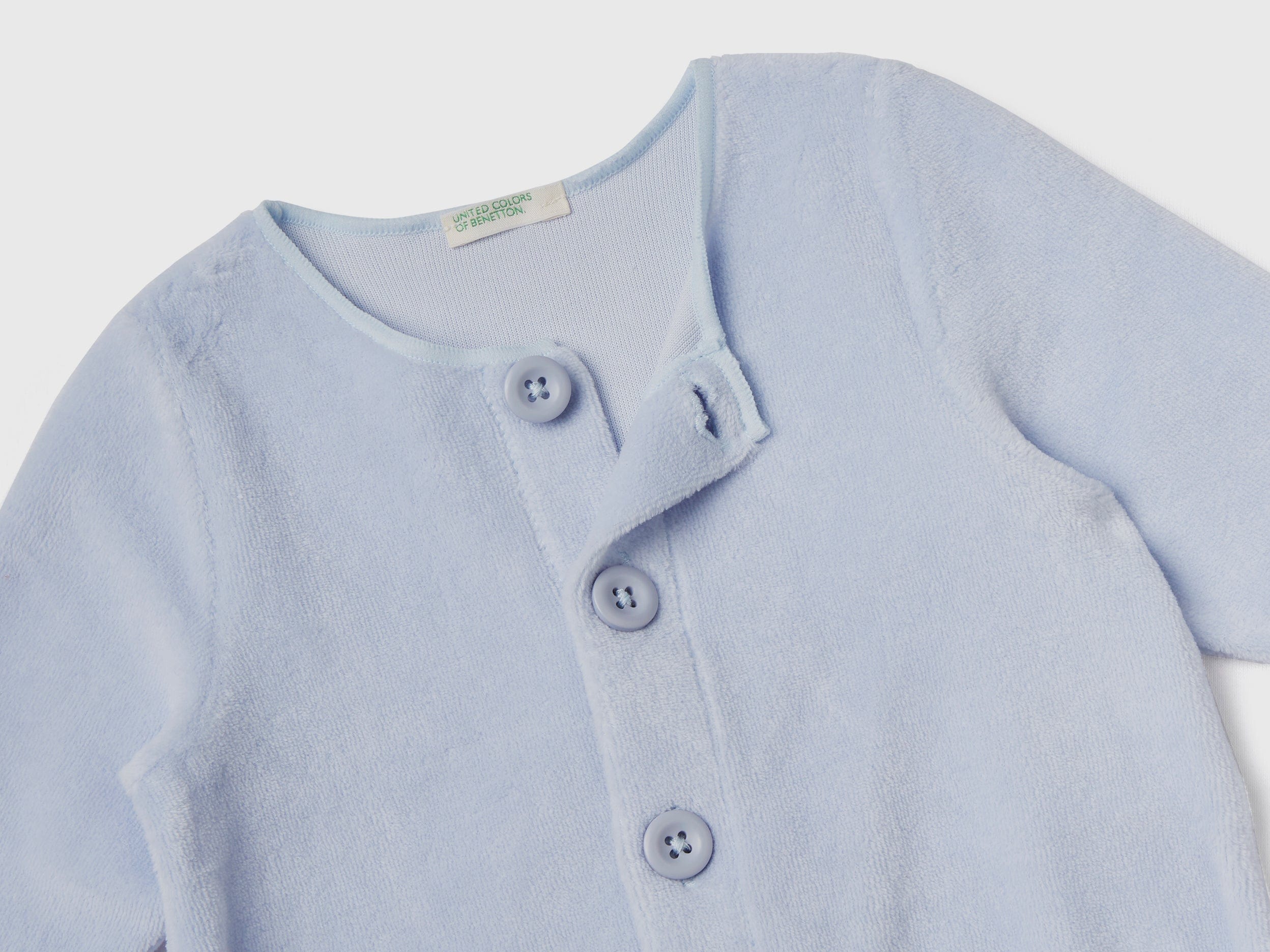 يونايتد كولورز اوف بينيتون سالوبيت رضع شانيل مع جيوب وازرار