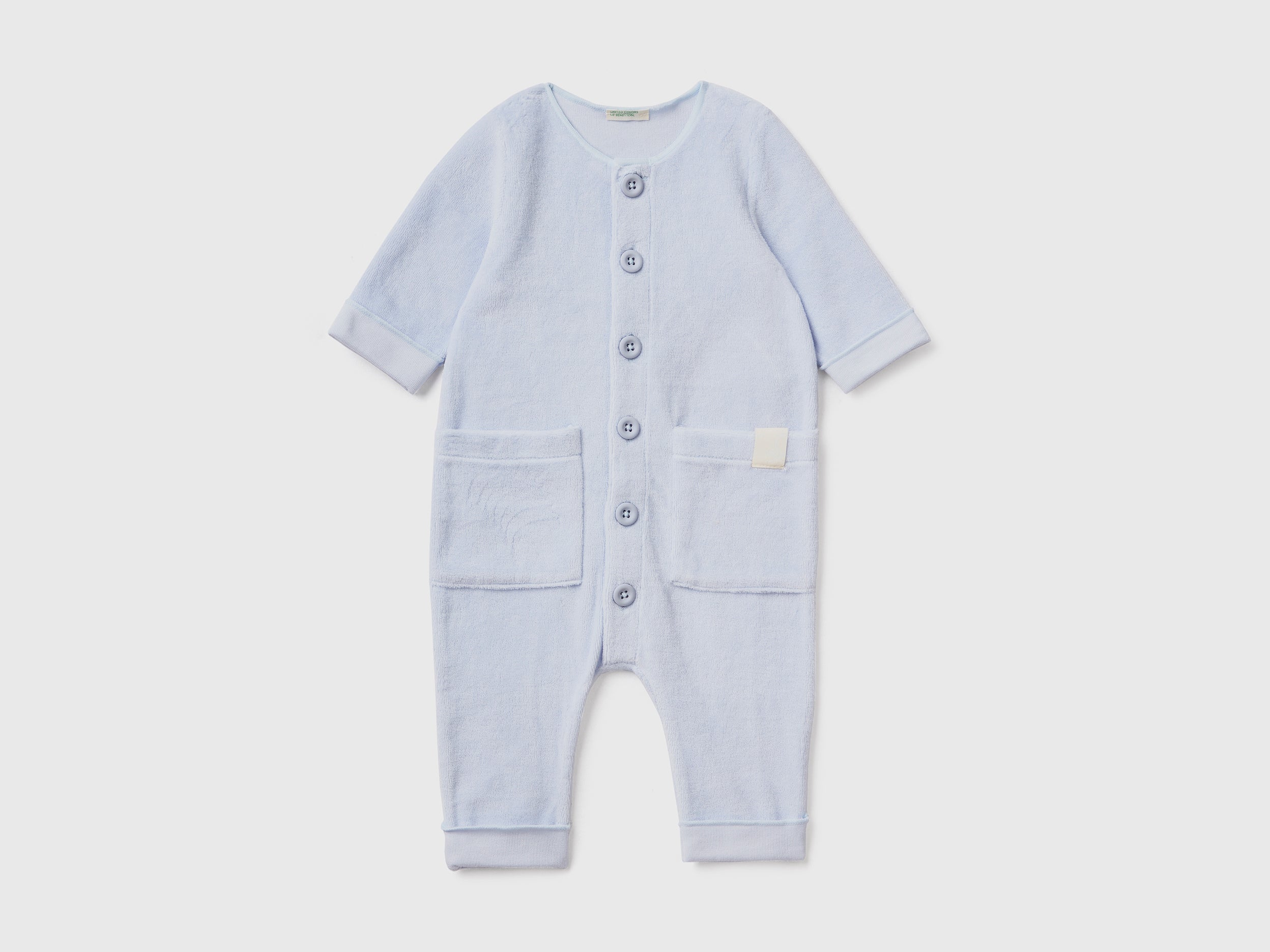 يونايتد كولورز اوف بينيتون سالوبيت رضع شانيل مع جيوب وازرار