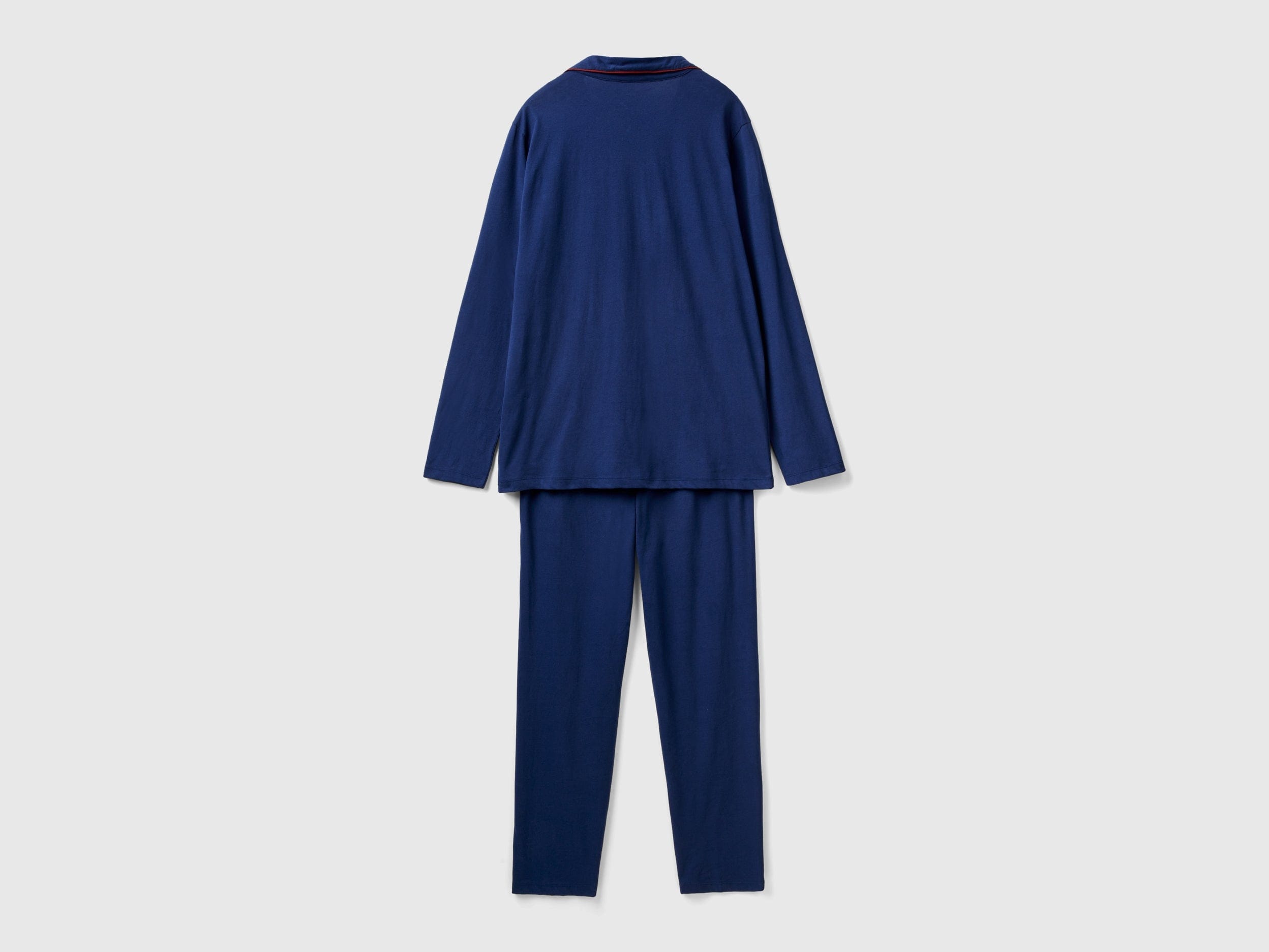 يونايتد كولورز اوف بينيتون بيجاما شبابي من القطن طويل الألياف