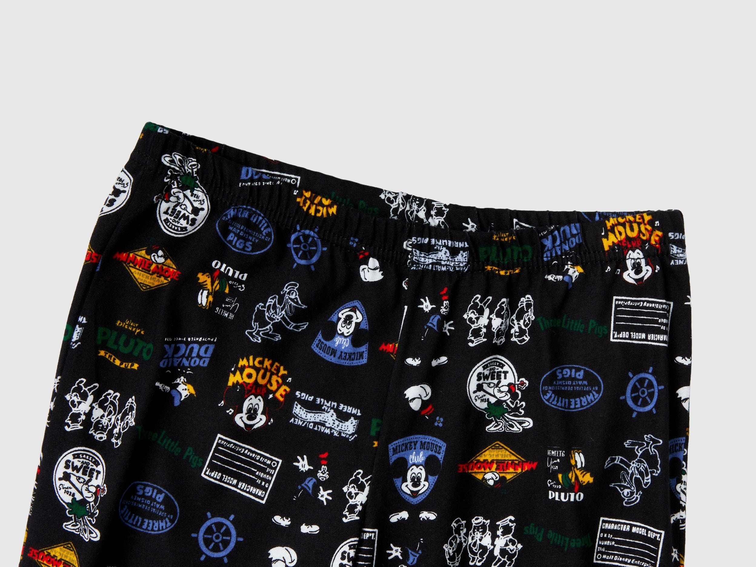 يونايتد كولورز اوف بينيتون بيجاما اطفالي قطن برسومات ميكي ماوس