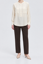 YWTO241050 ecru garment front - model alice