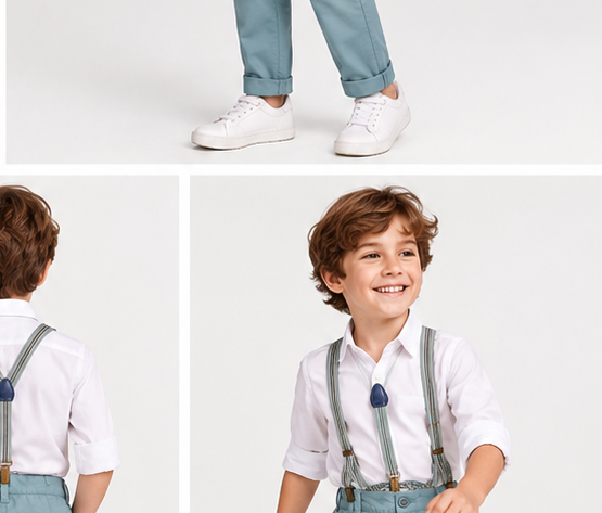 Gingersnaps boys bkpa05302 back model photo
