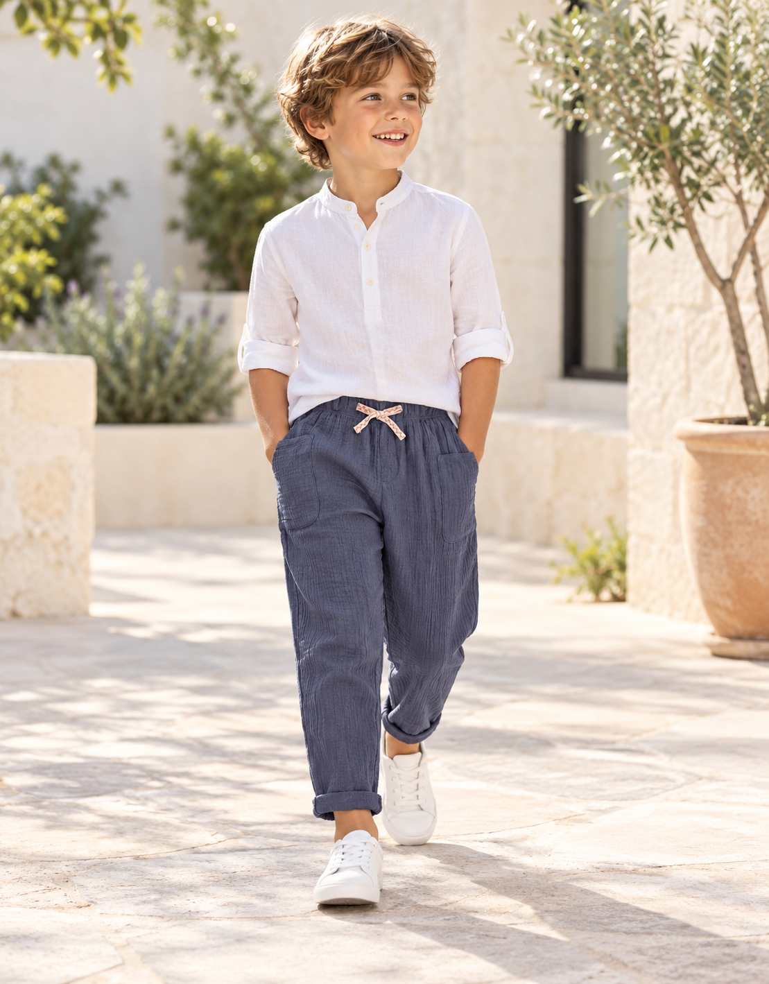 Gingersnaps boys bpa0495 model lifestyle view