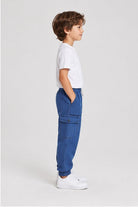 Gingersnaps boys' pants left side model