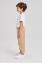 Gingersnaps boys' pants left side model