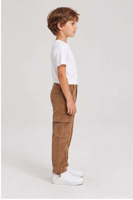 Gingersnaps boys' pants left side model
