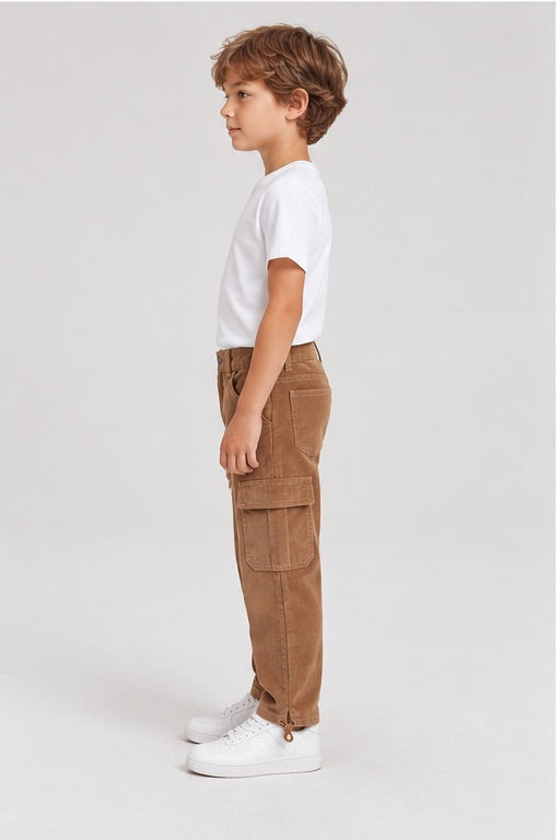 Gingersnaps boys' pants right side model