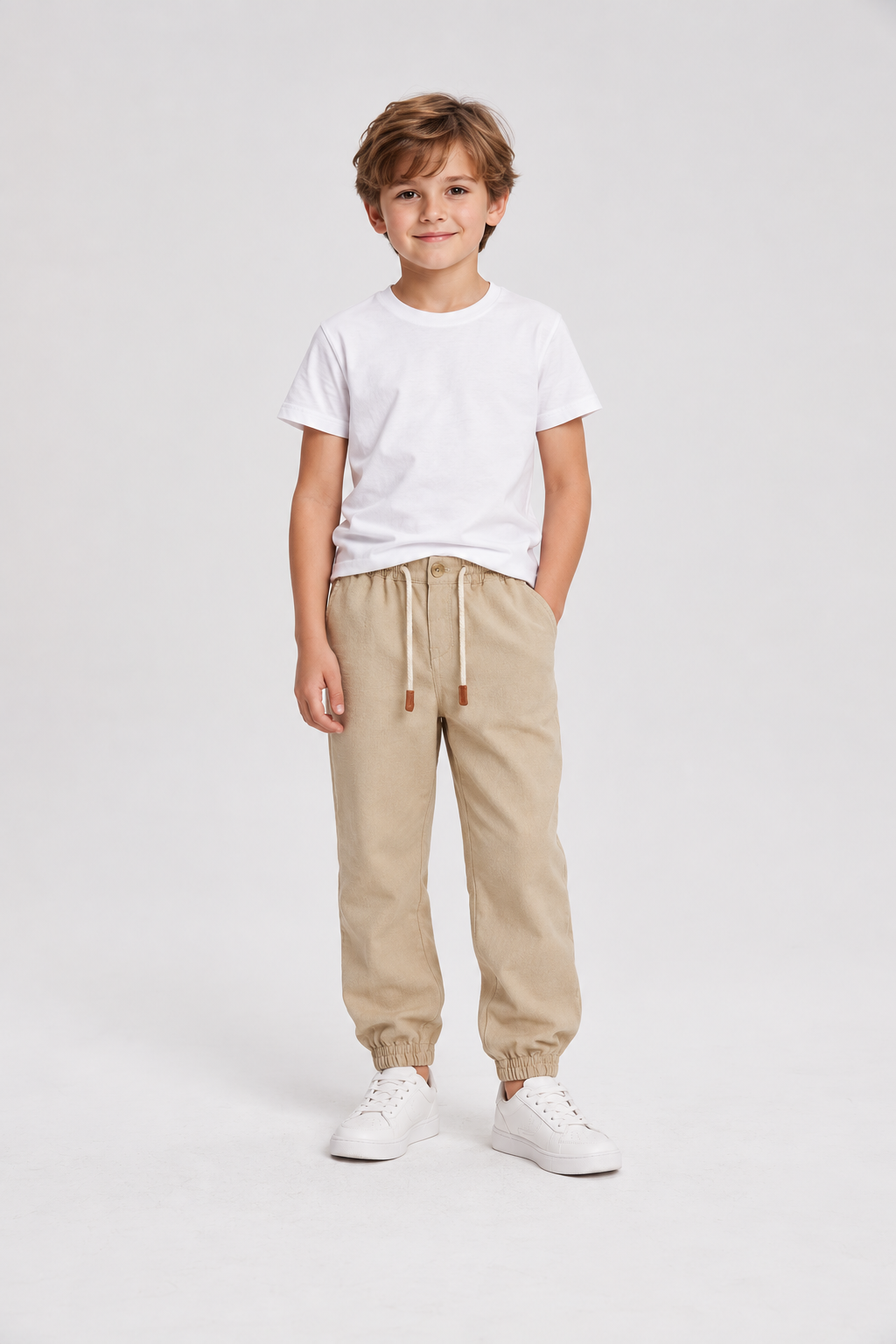 Gingersnaps boys' pants front model