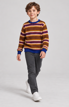 Gingersnaps children's sweater model photo, lifestyle view