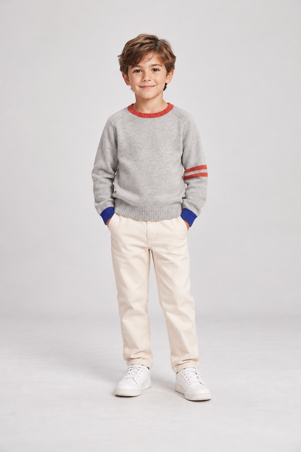 Gingersnaps children's top model photo, front view