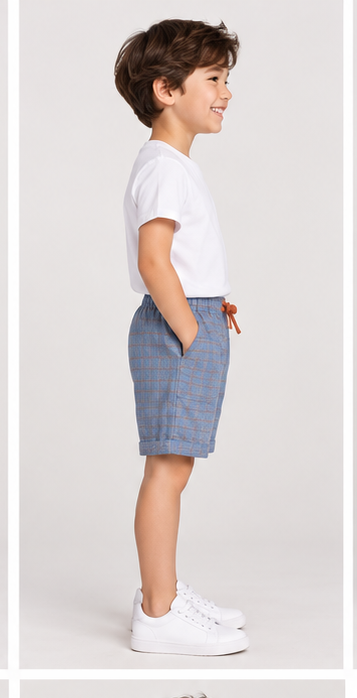 Gingersnaps boys bsh0554 left model view
