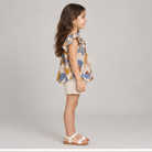Gingersnaps girls top gbl1395, left side view