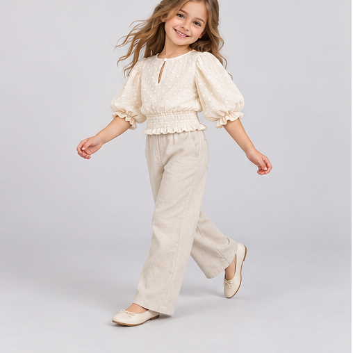 Gingersnaps girls top gbl1421, lifestyle view