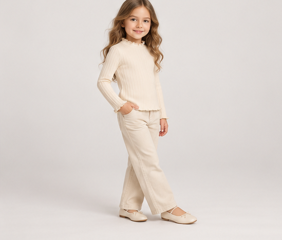 Gingersnaps girls top gbl1435, lifestyle view