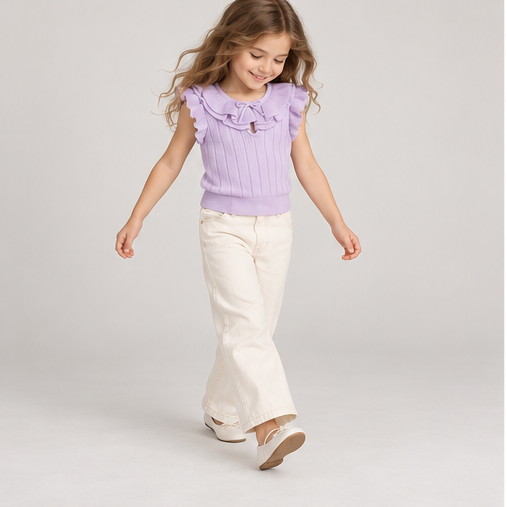 Gingersnaps girls top gbl1514, lifestyle view