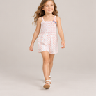 lifestyle view of girls gjs0267 jumpsuit on girl model