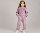 gjs0366 front view, girls jumpsuit on child model