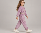 gjs0366 right view, girls jumpsuit on child model