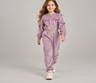 gjs0366 lifestyle view, girls jumpsuit on child model