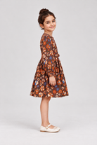 GKDR21732 floral dress right model view