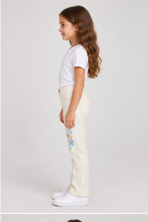 Gingersnaps girls' pants left side model