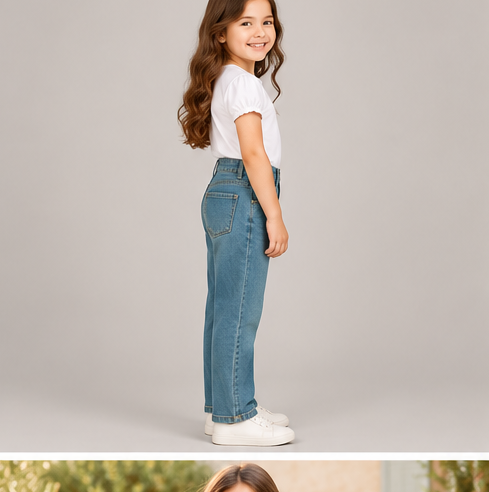 Gingersnaps girls pants gpa0420 right side view