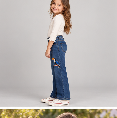 Gingersnaps girls pants gpa0421 right side view