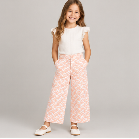 Gingersnaps girls pants gpa0440 front view