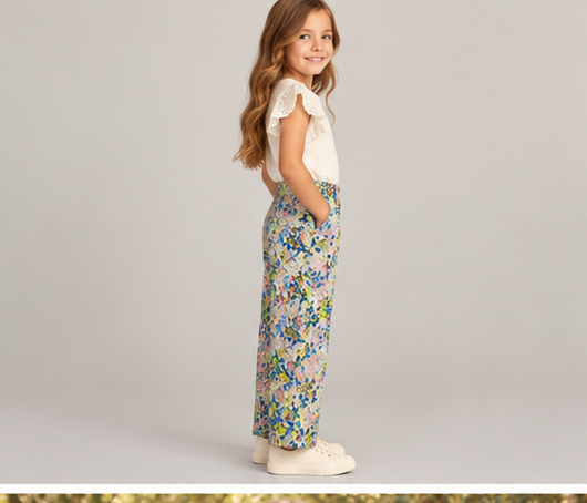 Gingersnaps girls pants gpa0443 right side view