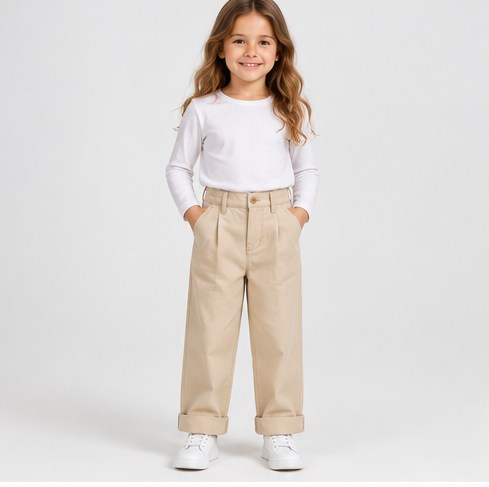 Gingersnaps girls pants gpa0452 front view