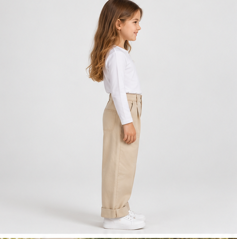 Gingersnaps girls pants gpa0452 right side view