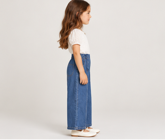 Gingersnaps girls pants gpa0484 left side view