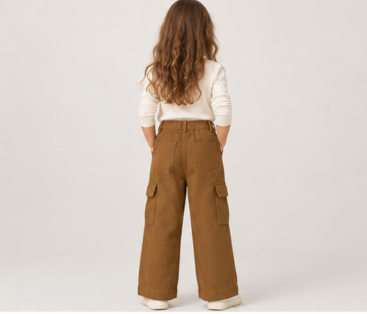 Gingersnaps girls pants gpa0485 back view