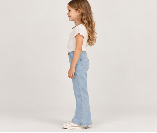Gingersnaps girls pants gpa0486 left side view