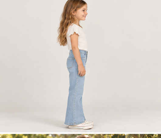 Gingersnaps girls pants gpa0486 right side view