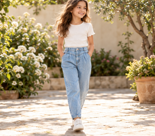 Gingersnaps girls pants gpa0490 lifestyle view