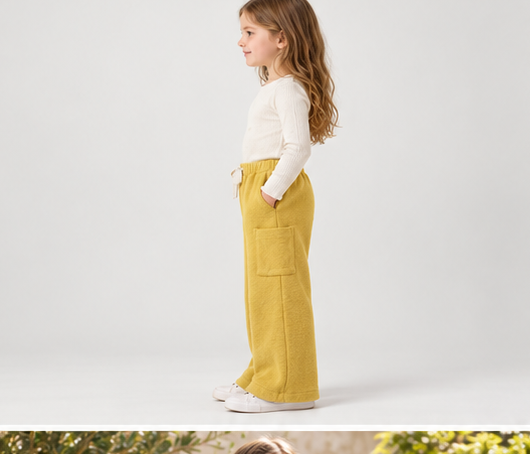 Gingersnaps girls pants gpa0491 right side view
