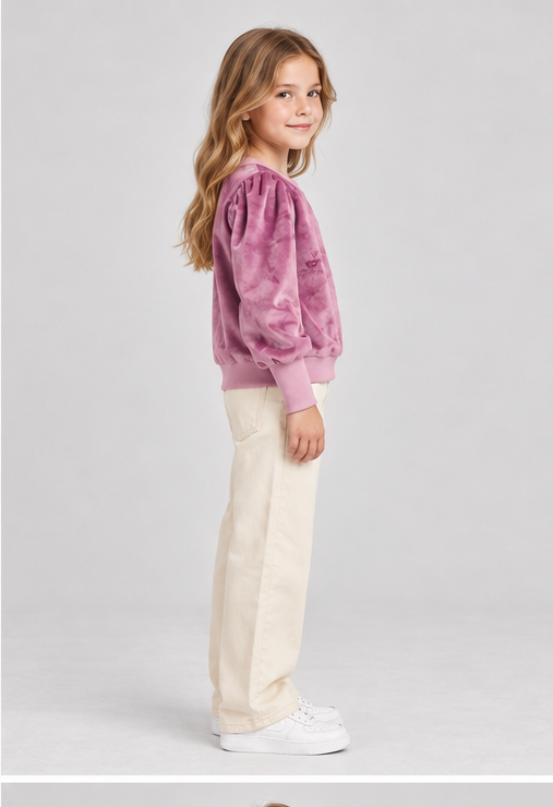 Gingersnaps children's top model photo, right view