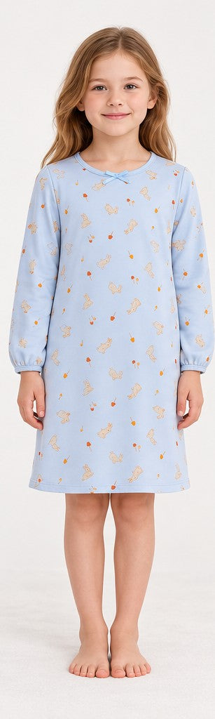 front view of Gingersnaps girls nightwear gswdr0017