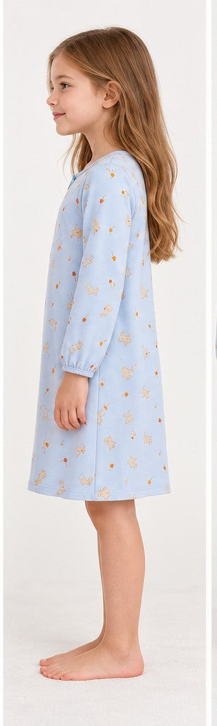 right view of Gingersnaps girls nightwear gswdr0017