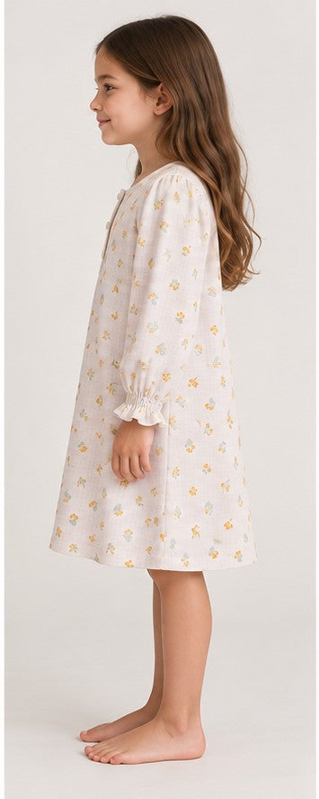 right view of Gingersnaps girls nightwear gswdr0018