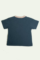 جينجرسنابس تيشيرت بناتي بطبعة ليمون أزرق داكن