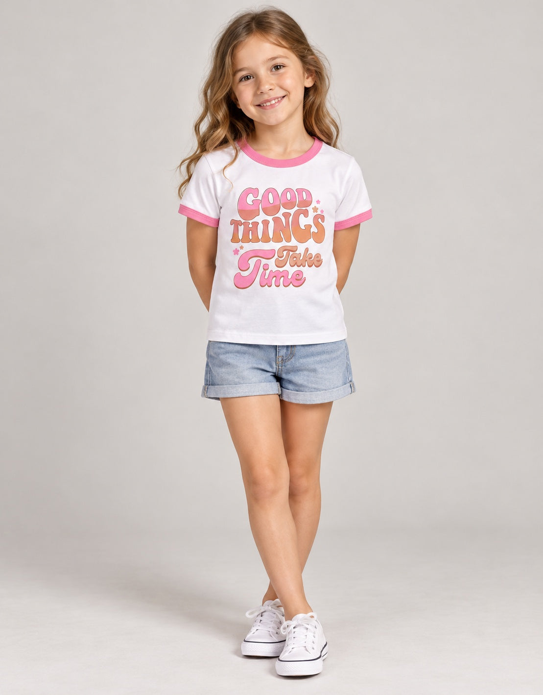 Gingersnaps gts1103 front girl model image