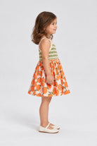 Gingersnaps igdr1159 girls dress model right view