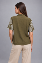 lv0762s262ny – أخضر جيشي – back view