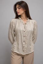 lv0790s262ke – beige print – front view