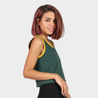 كيتشن بلوزة كت برقبة دائرية كروب نسائي